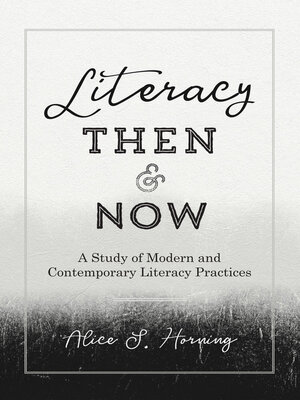 cover image of Literacy Then and Now